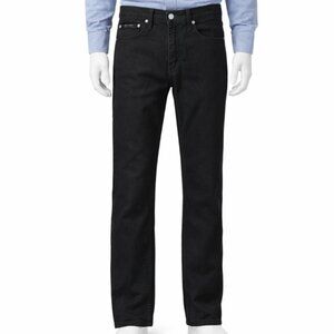 Levi's Men's 559 Relaxed Fit Straight Jeans Size 32x32 - Black Denim